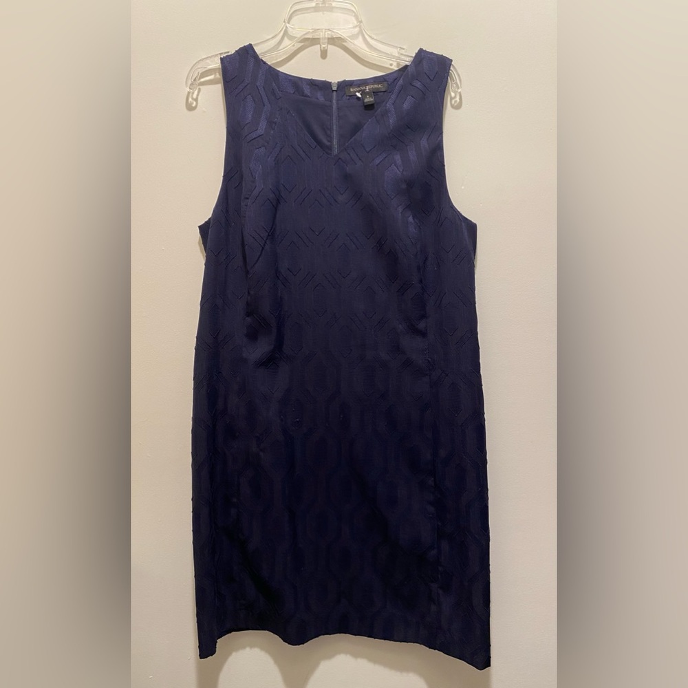 Navy Blue Banana Republic Dress